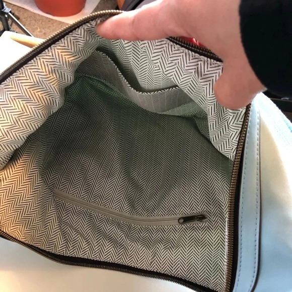 Long Blue purse - Picture 6 of 7